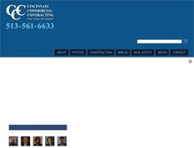 Tablet Screenshot of cccontracting.com